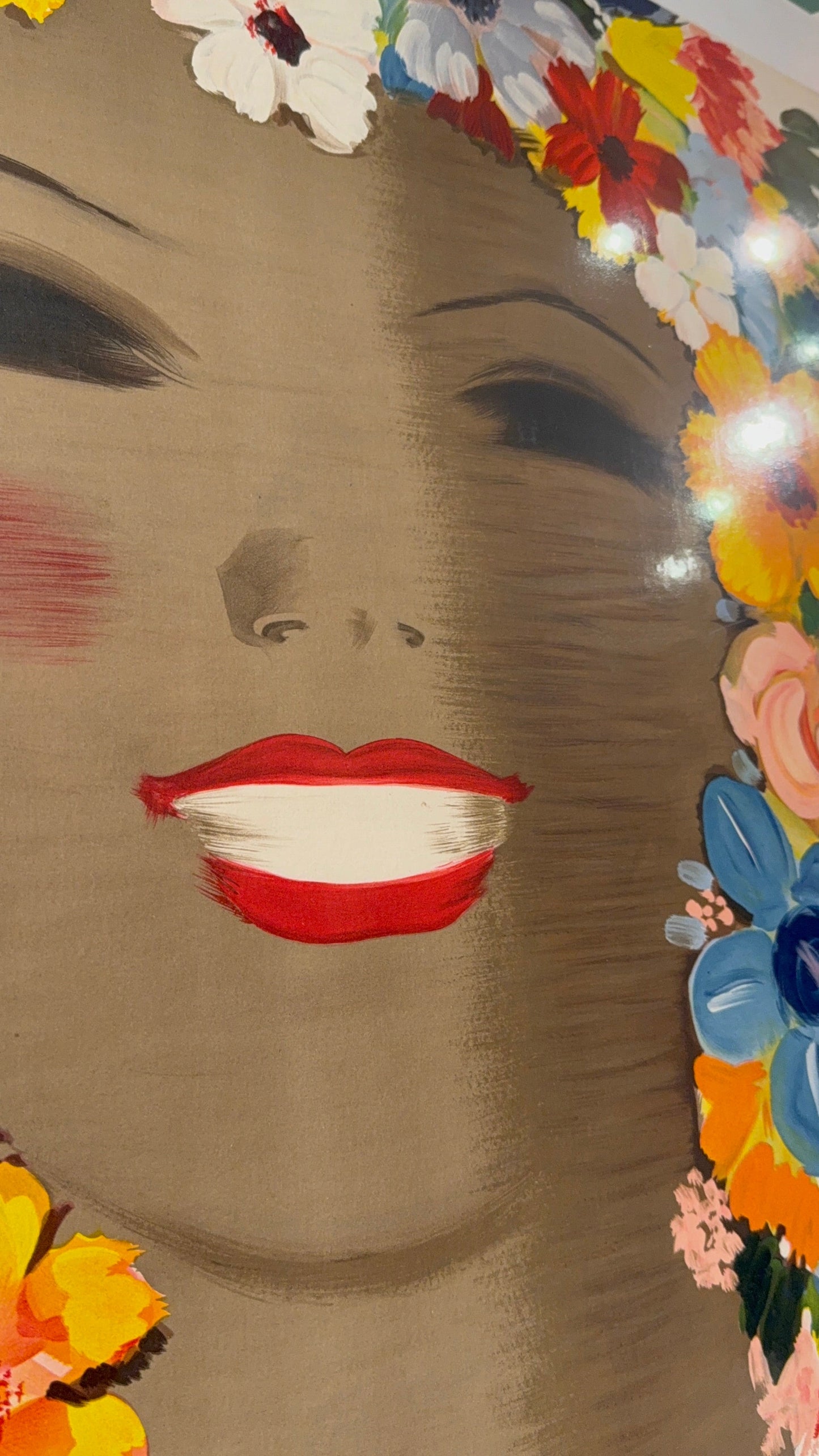 Malaga Clima Ideal Todo Elano, Spain Vintage Travel Poster